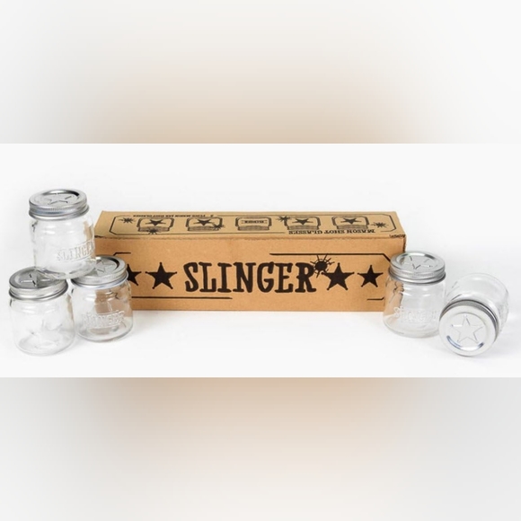 Slinger Mason Jar Shot Glasses - Picture 5 of 5